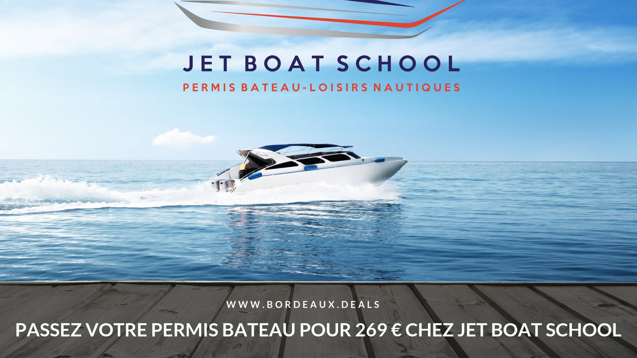 🚤Et si vous preniez la barre avecJet Boat School 33?⛵